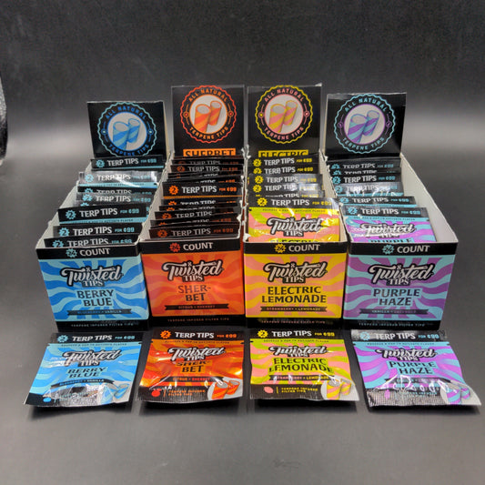 Twisted Tips - Terpene Infused Filters - Avernic Smoke Shop