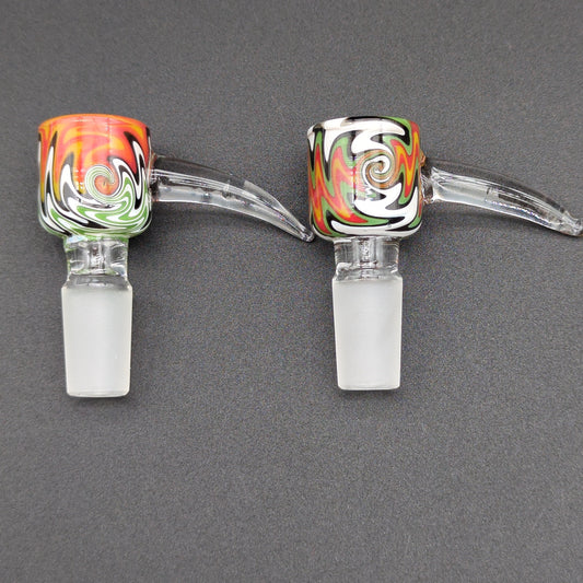 Wig Wag Bowl w/ Handle 14mm Male-Avernic Smoke Shop
