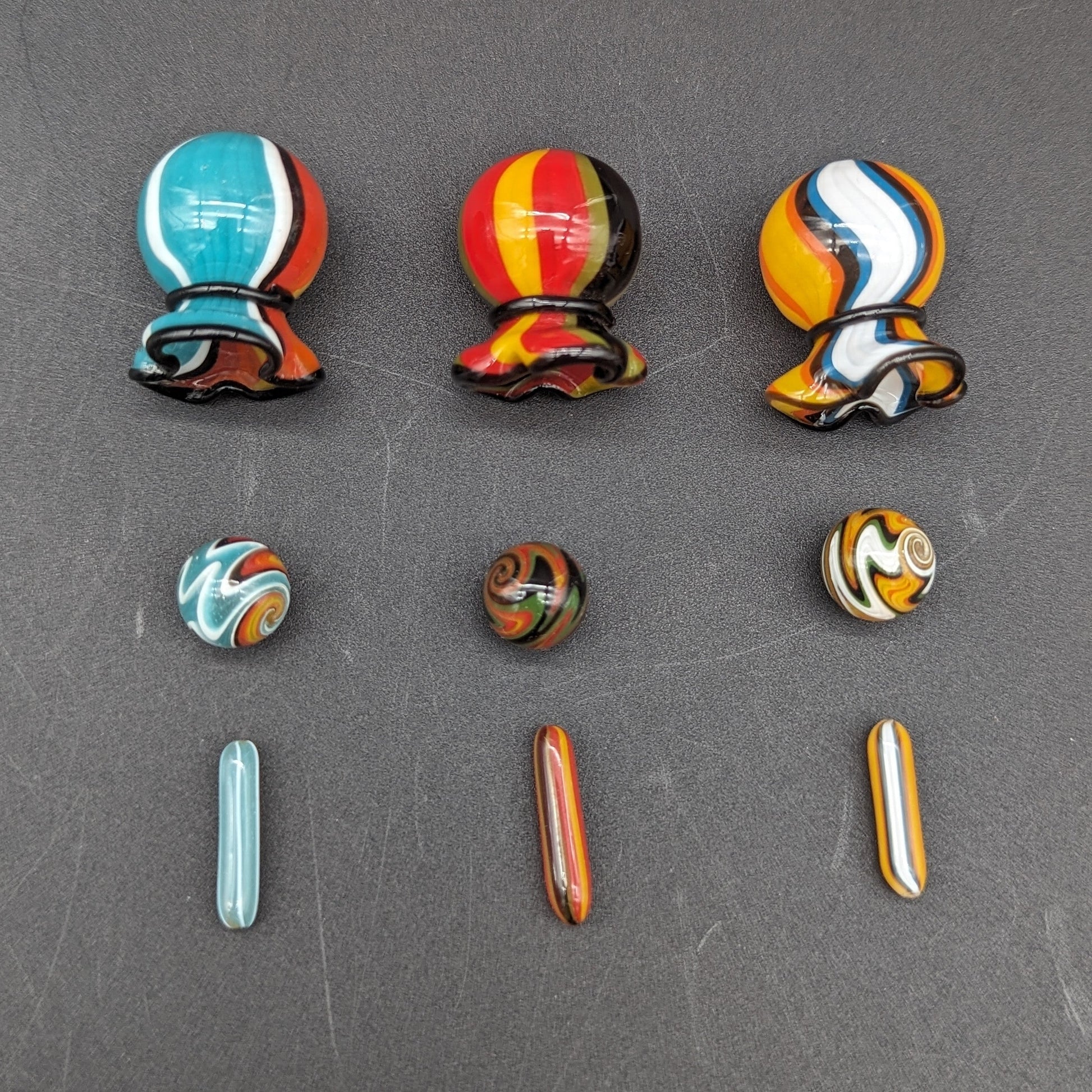 Wig Wag Money Bag Marble Set for Slurpers-Avernic Smoke Shop