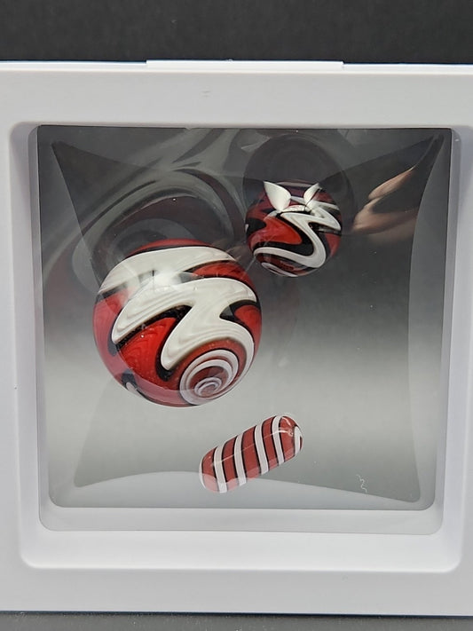 Wig Wag Terp Marble Kit 3 Piece-Avernic Smoke Shop