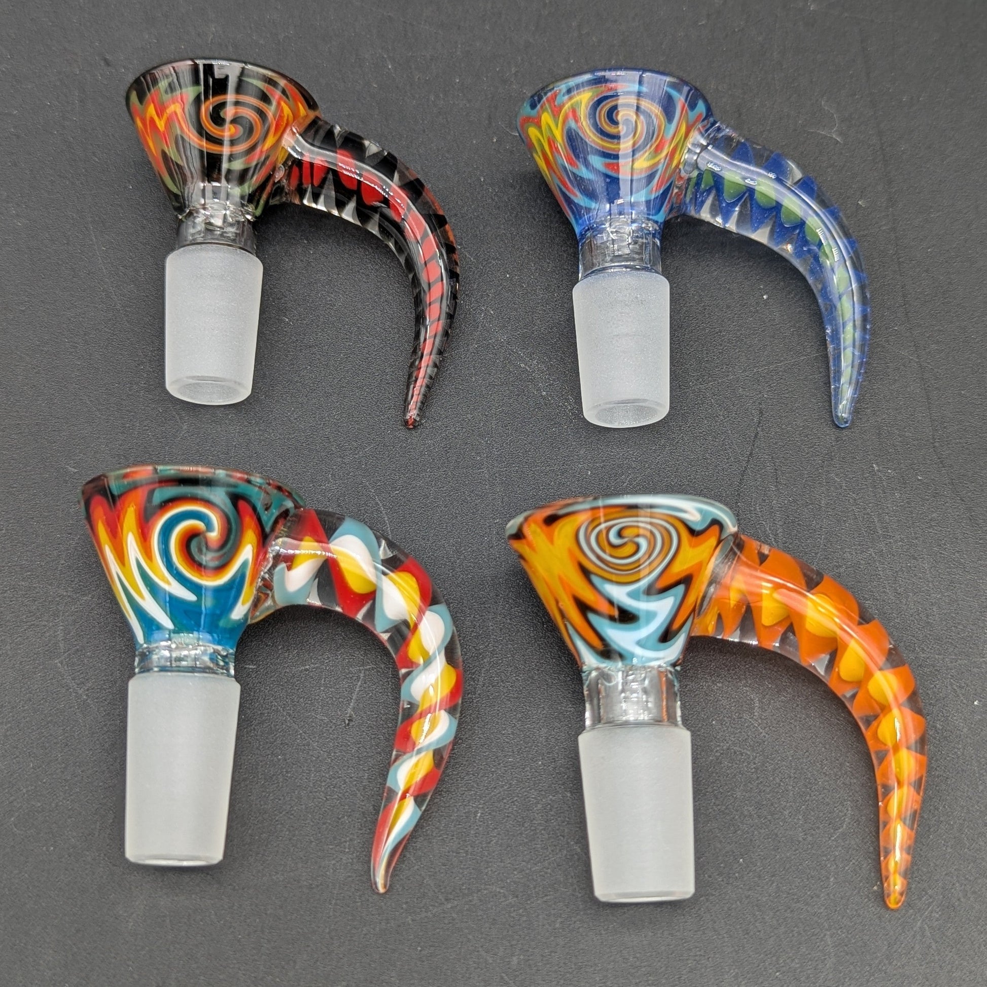 XL Curved Claw Bowl Piece 14mm with Screen-Avernic Smoke Shop