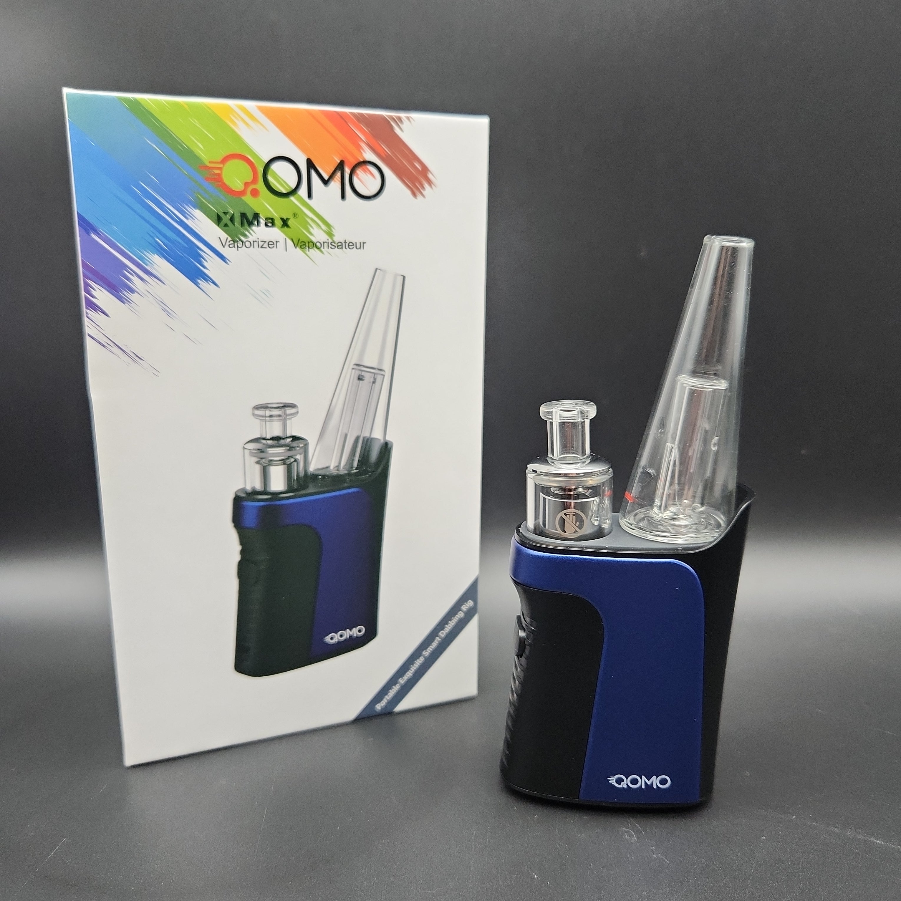 XMAX QOMO Portable Electric Dab Rig | 1350mAh – Midnight Distribution