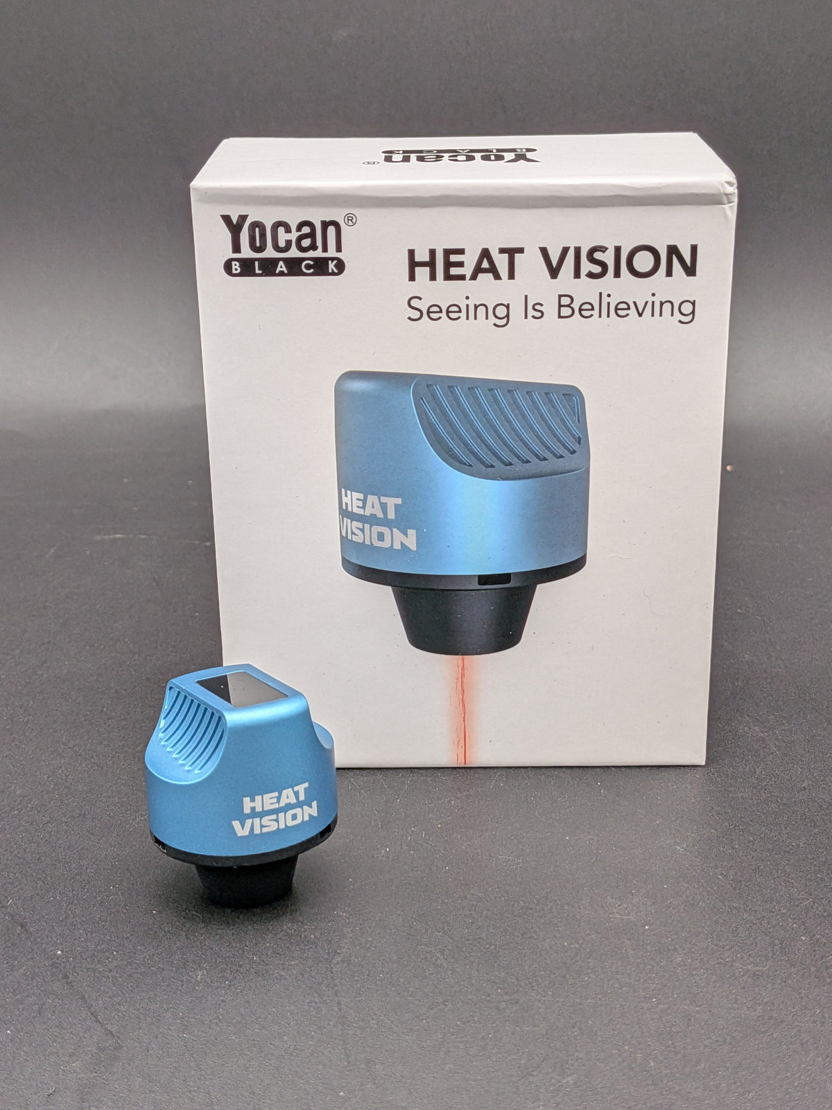 Yocan Black Heat Vision Thermometer Carb Cap