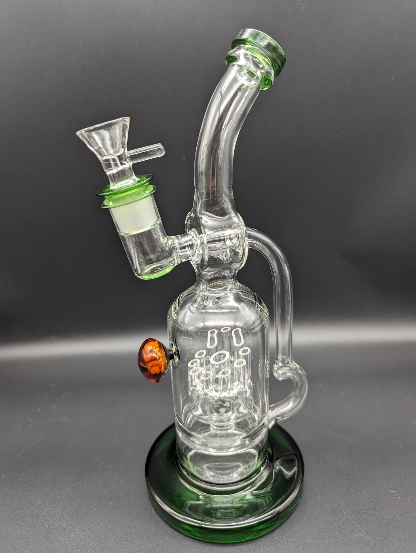 11" Inverse 11 Arm Tree Perc Water Pipe