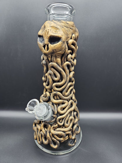 13" 3D Graphic Beaker Cthullhu