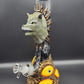 13" 3D Graphic Beaker Wolf Eyeballs