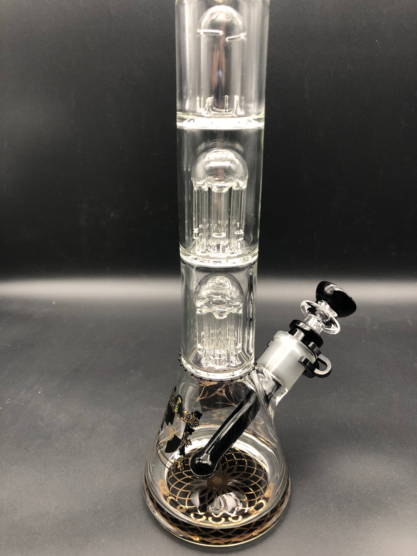 13" Phoenix Double Tree Beaker Bong percs