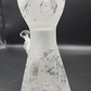 16" Deep Sandblasted Space Voyager Double Perc Beaker - water function video