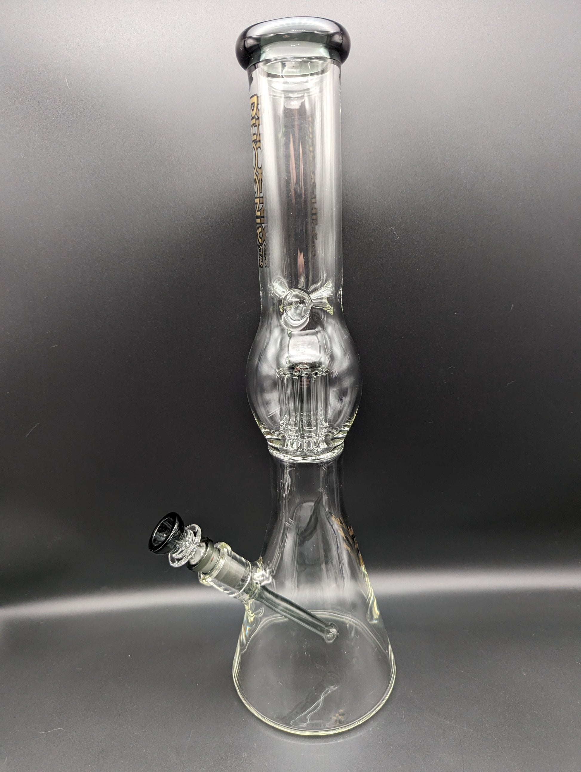 17" Phoenix Beaker with Tree Perc black