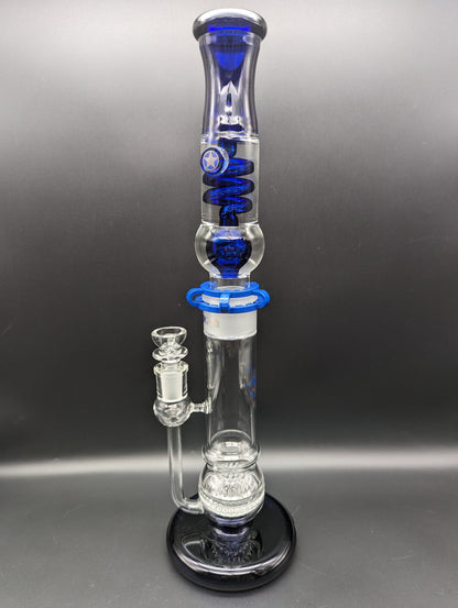 17" UFO Honeycomb Glycerin Coil Straight Tube