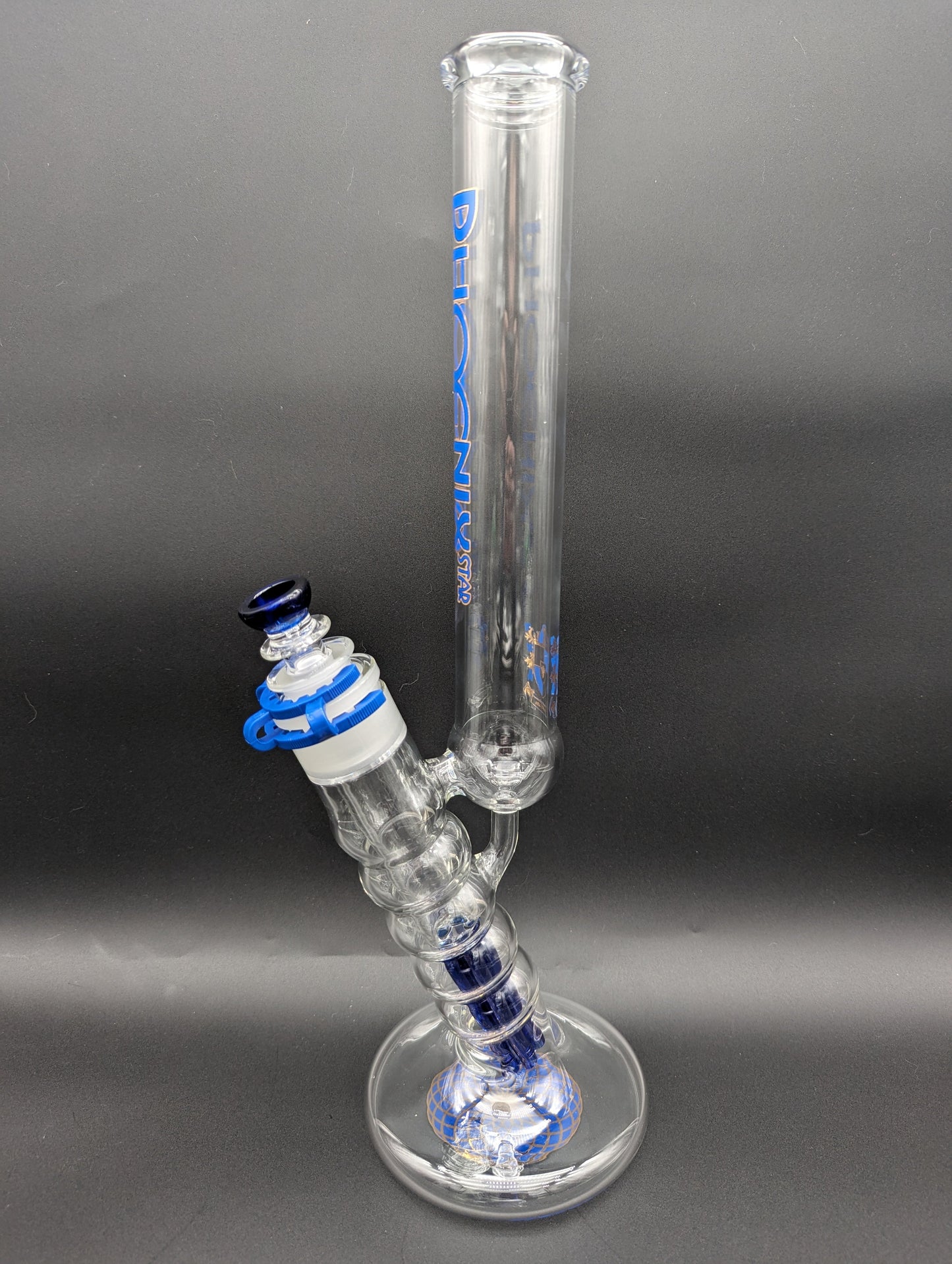 18" XL Diffused Downstem Hollow Foot Bong