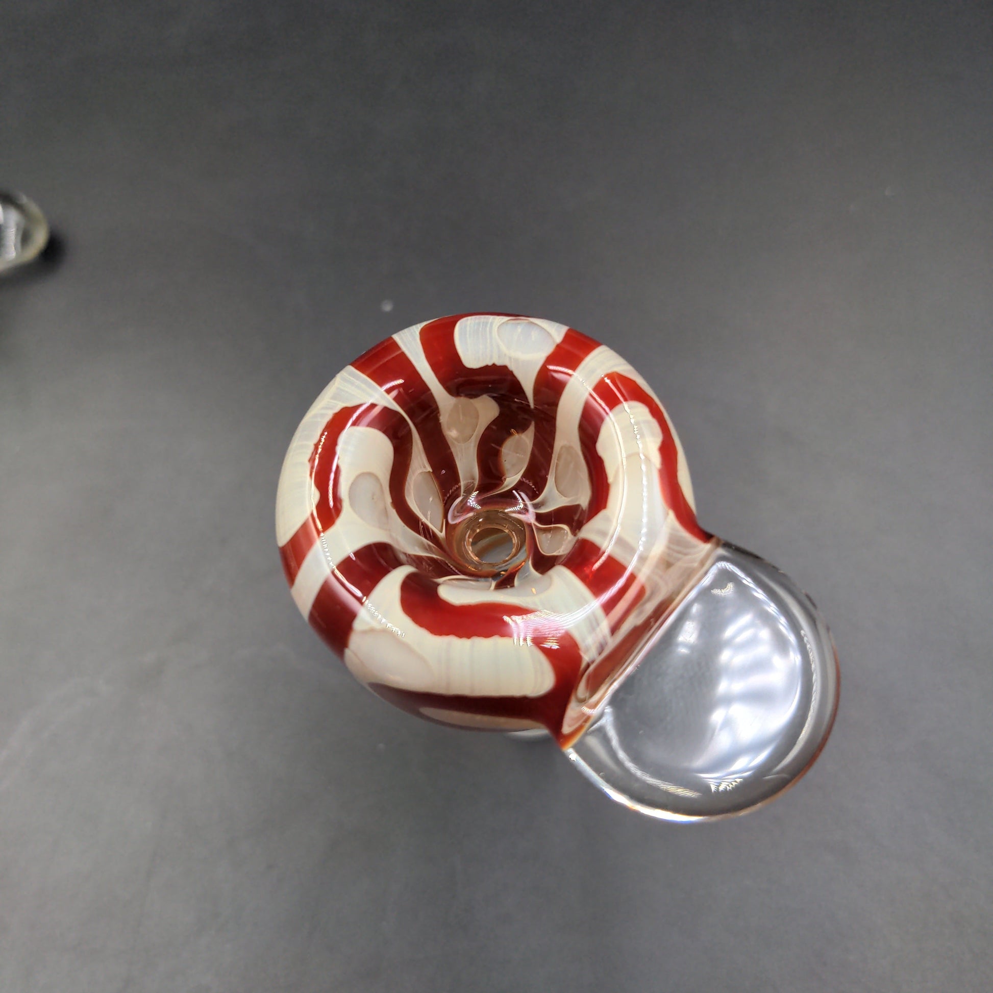 18mm Color Swirl Bowls - by LimboGlass - top view