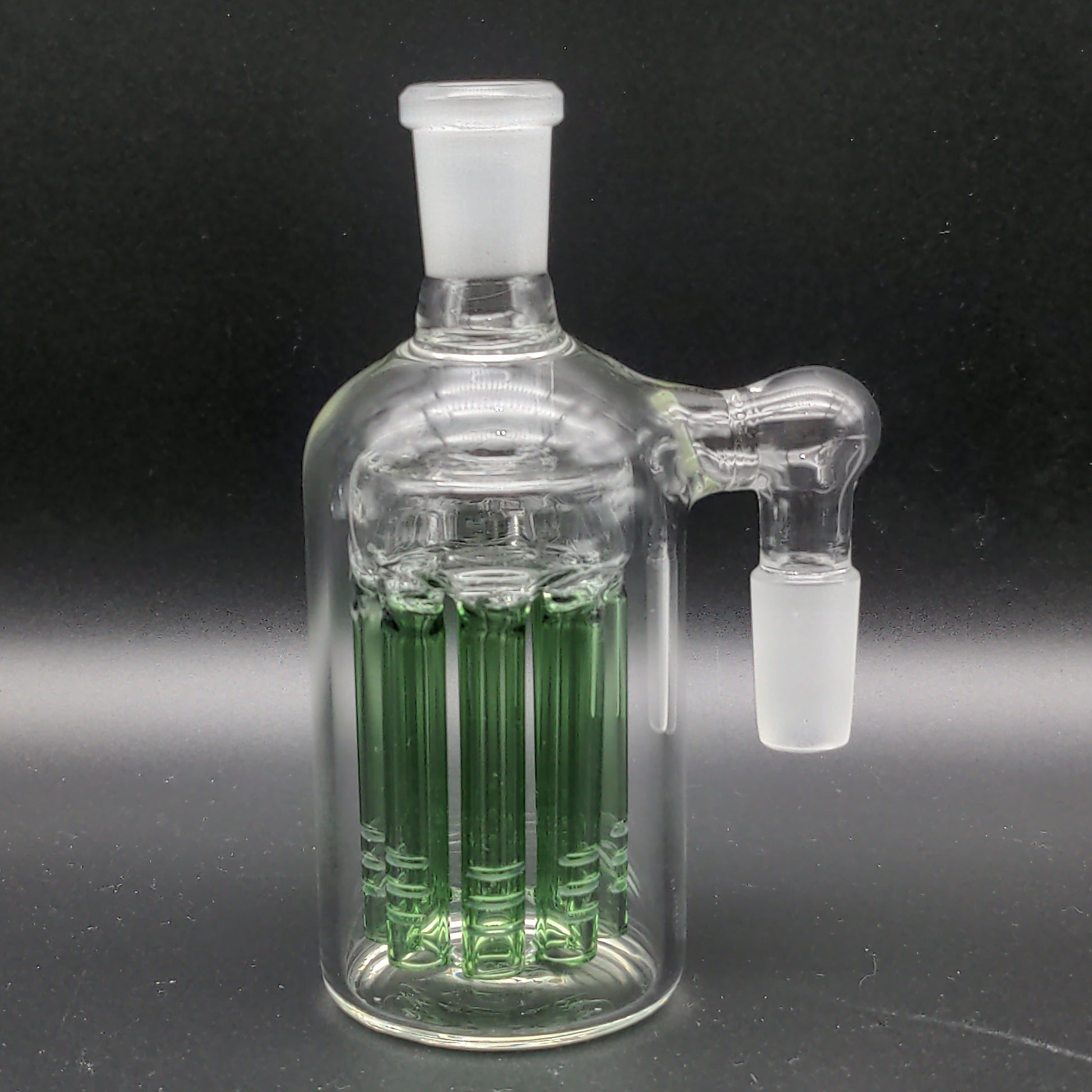 8 Arm Ash Catcher 14mm 90 Degrees green