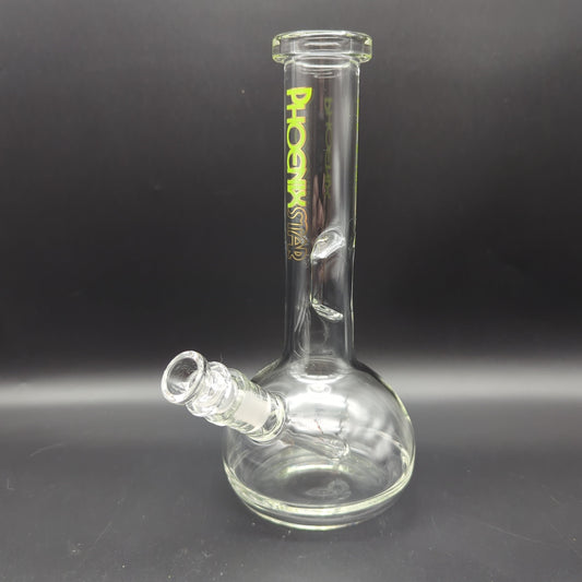 8" Phoenix Beaker w/ Fixed Downstem