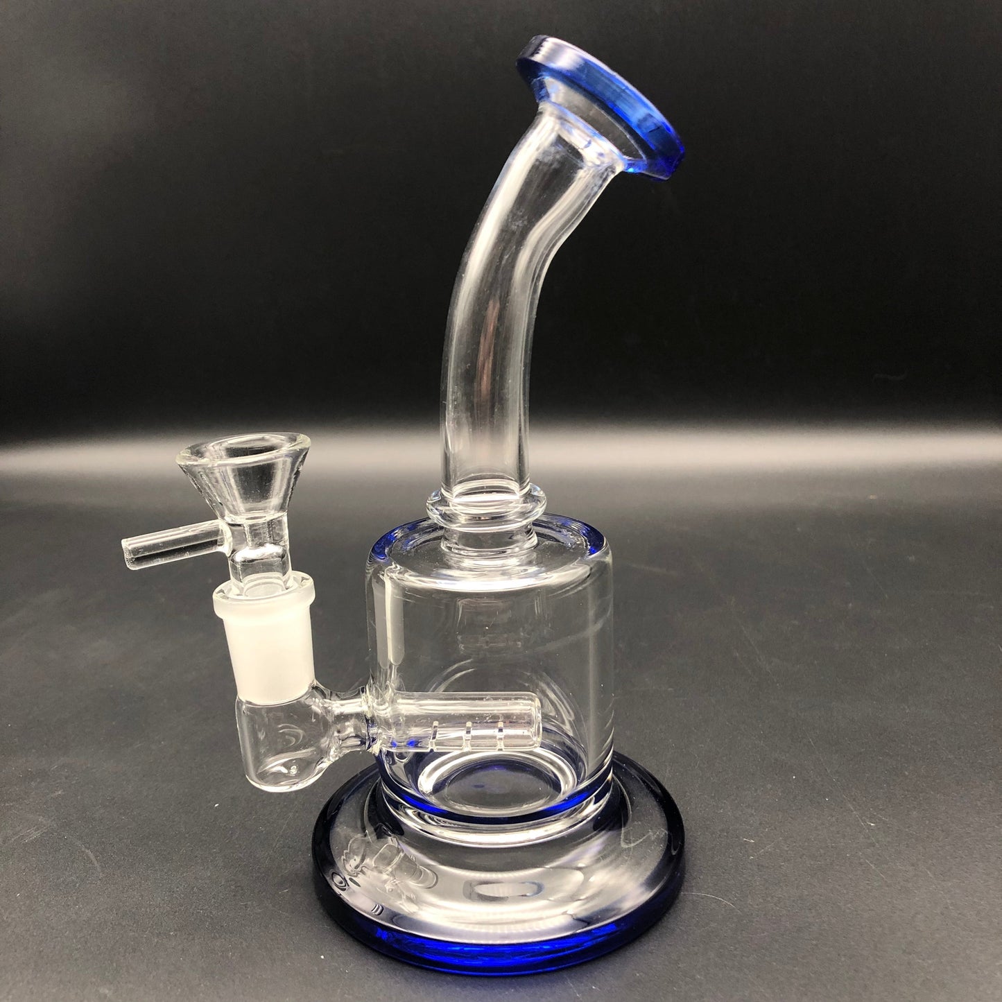 Classic Tank Bubbler w/ Inline Perc Blue