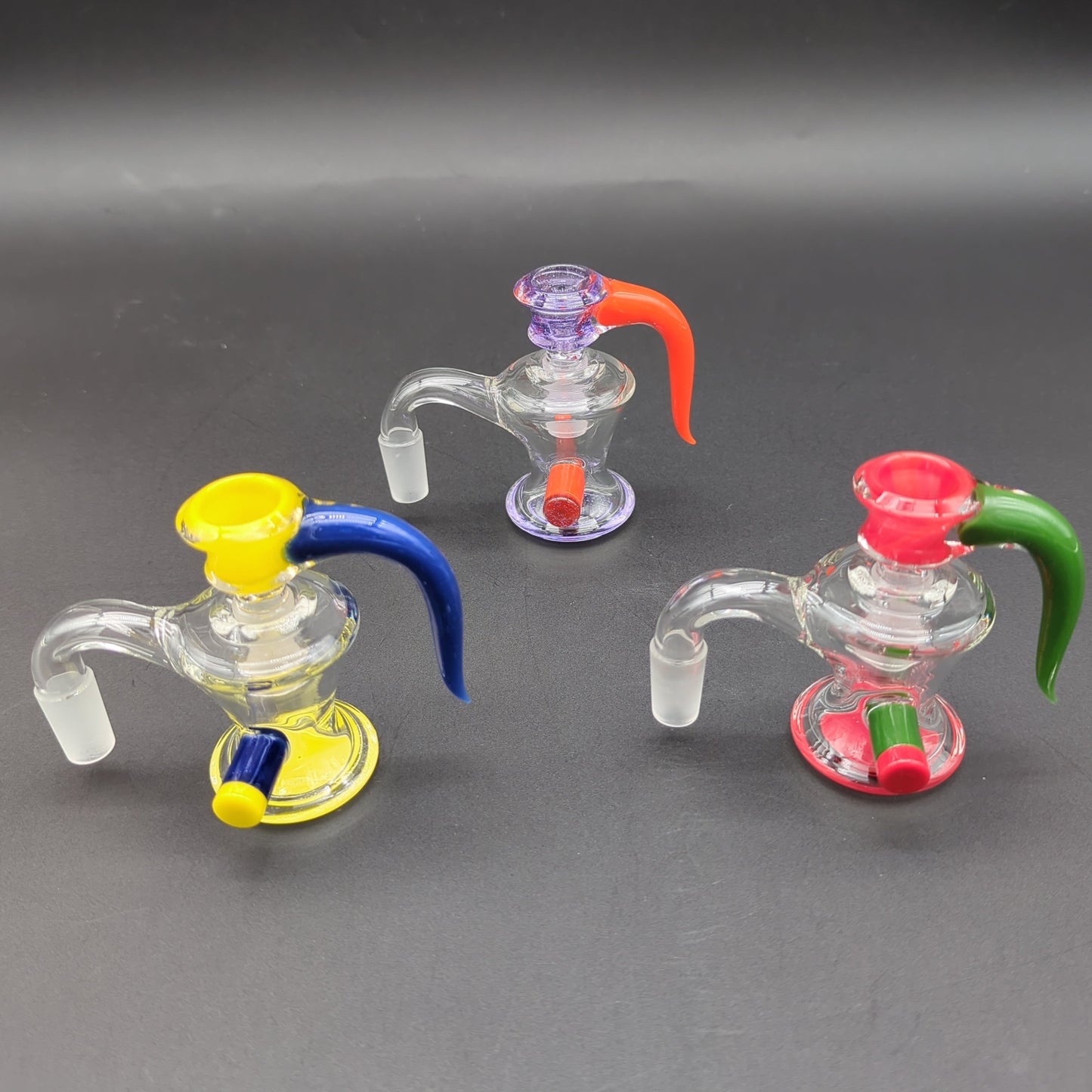 Color Matched Dry Ash Catcher + Bowl Set 14mm