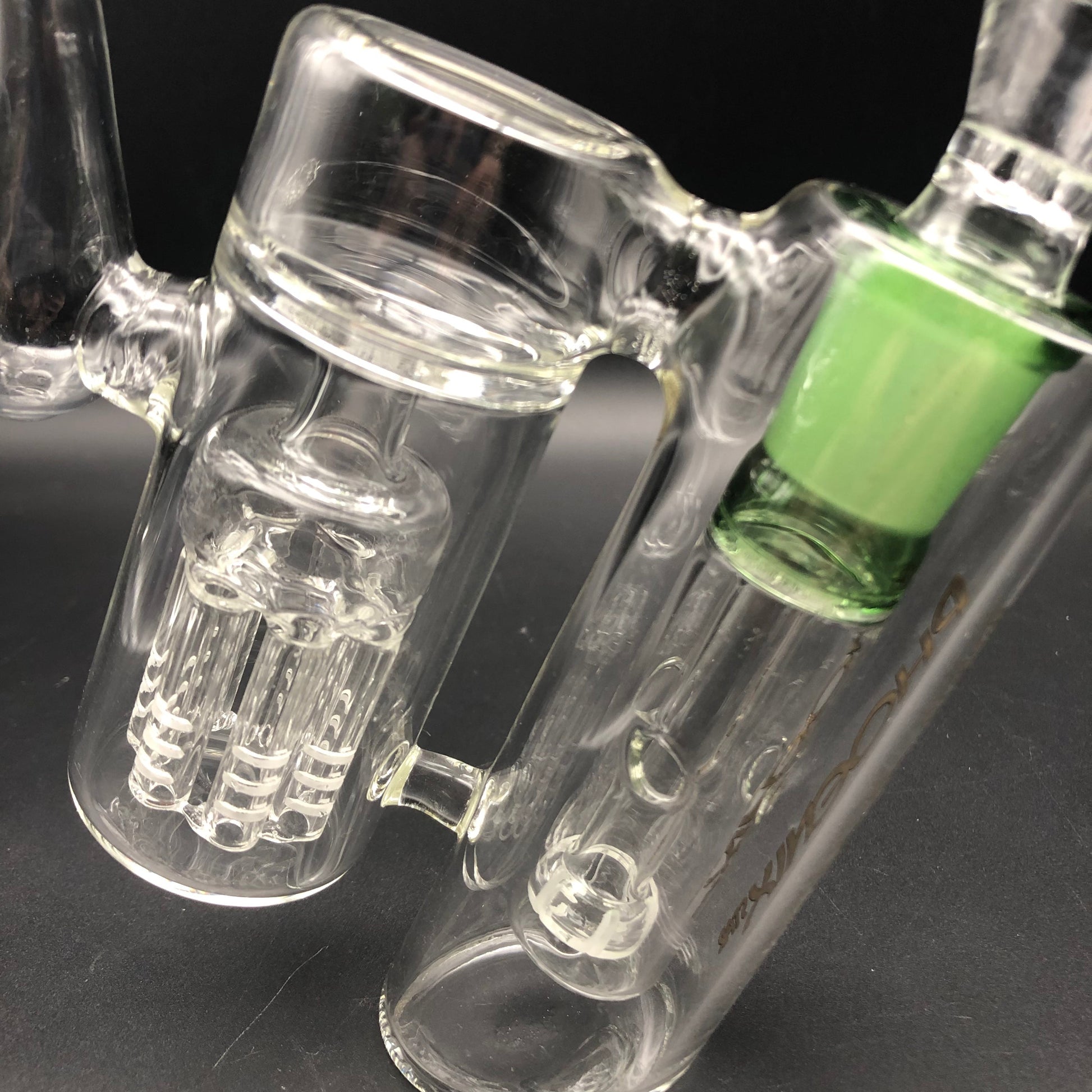 Dual Chamber Bubbler w/ 8-Arm and Showerhead Perc