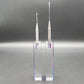 Glass Galaxy Handle Dab Tools Sideways view