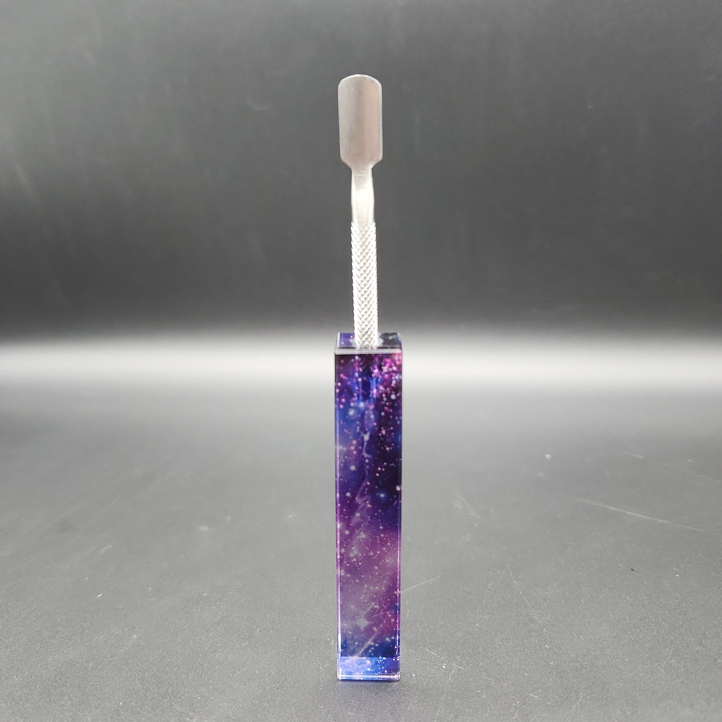 Glass Galaxy Handle Dab Tools Round