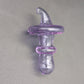 Glass UFO Directional Carb Cap Purple