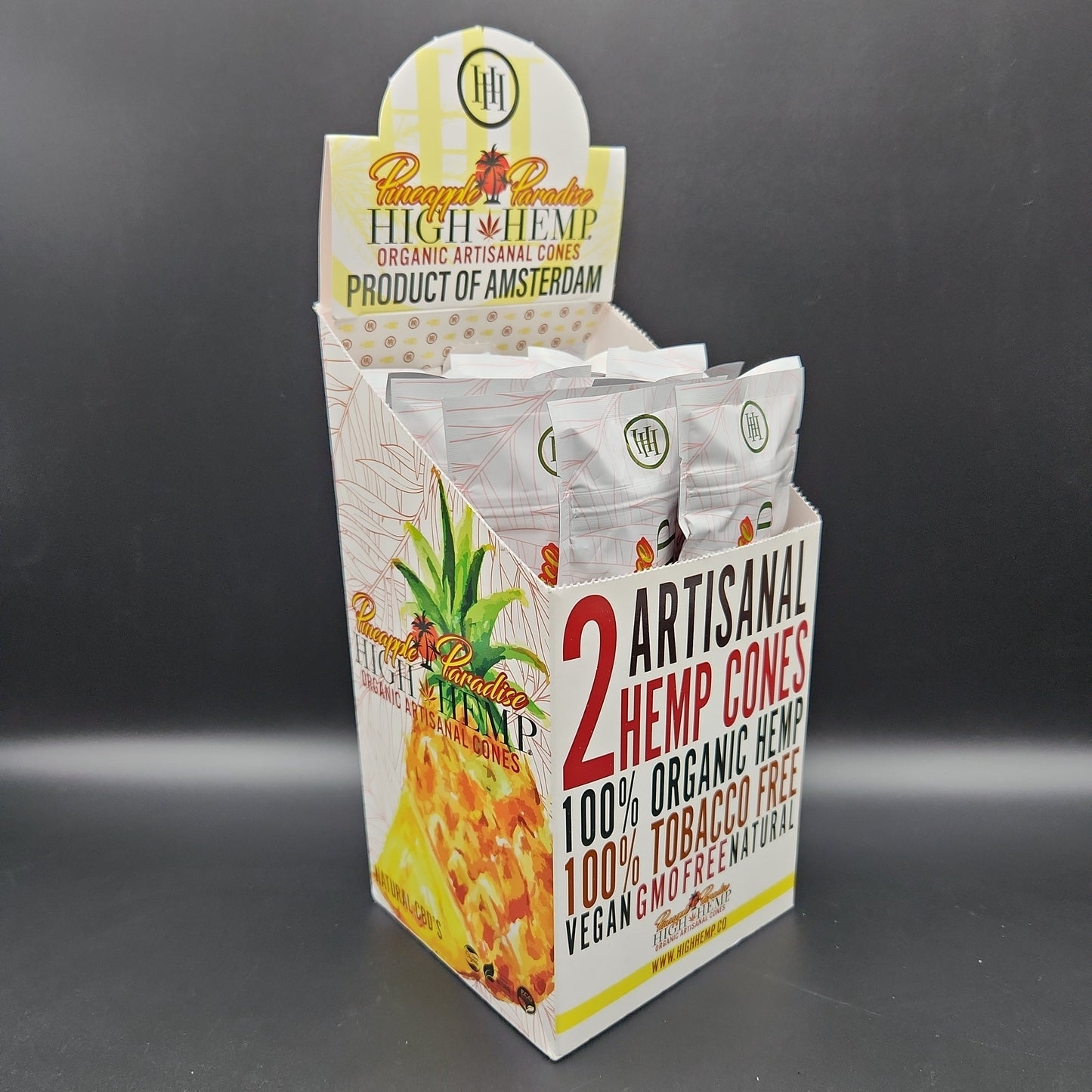 High Hemp Cones - Box of 15 Pineapple Paradise