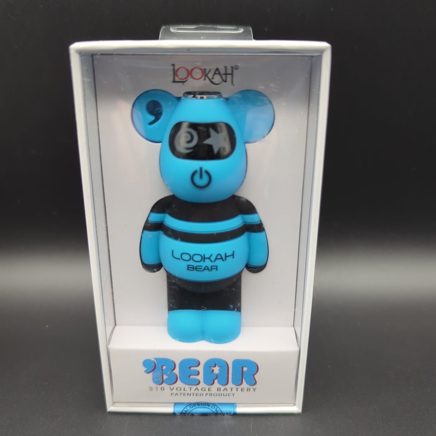 Lookah Bear 510 Vape Battery blue