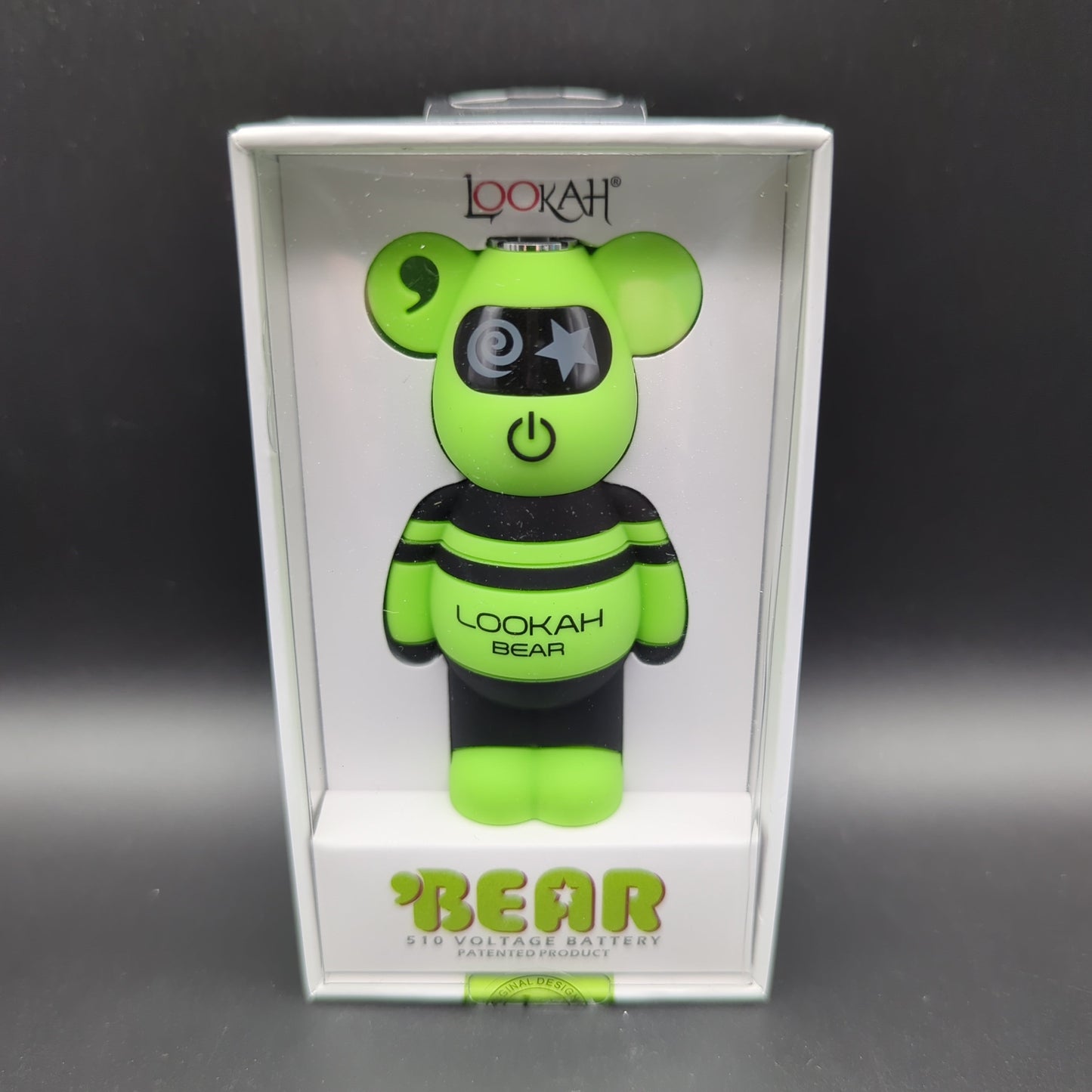 Lookah Bear 510 Vape Battery green