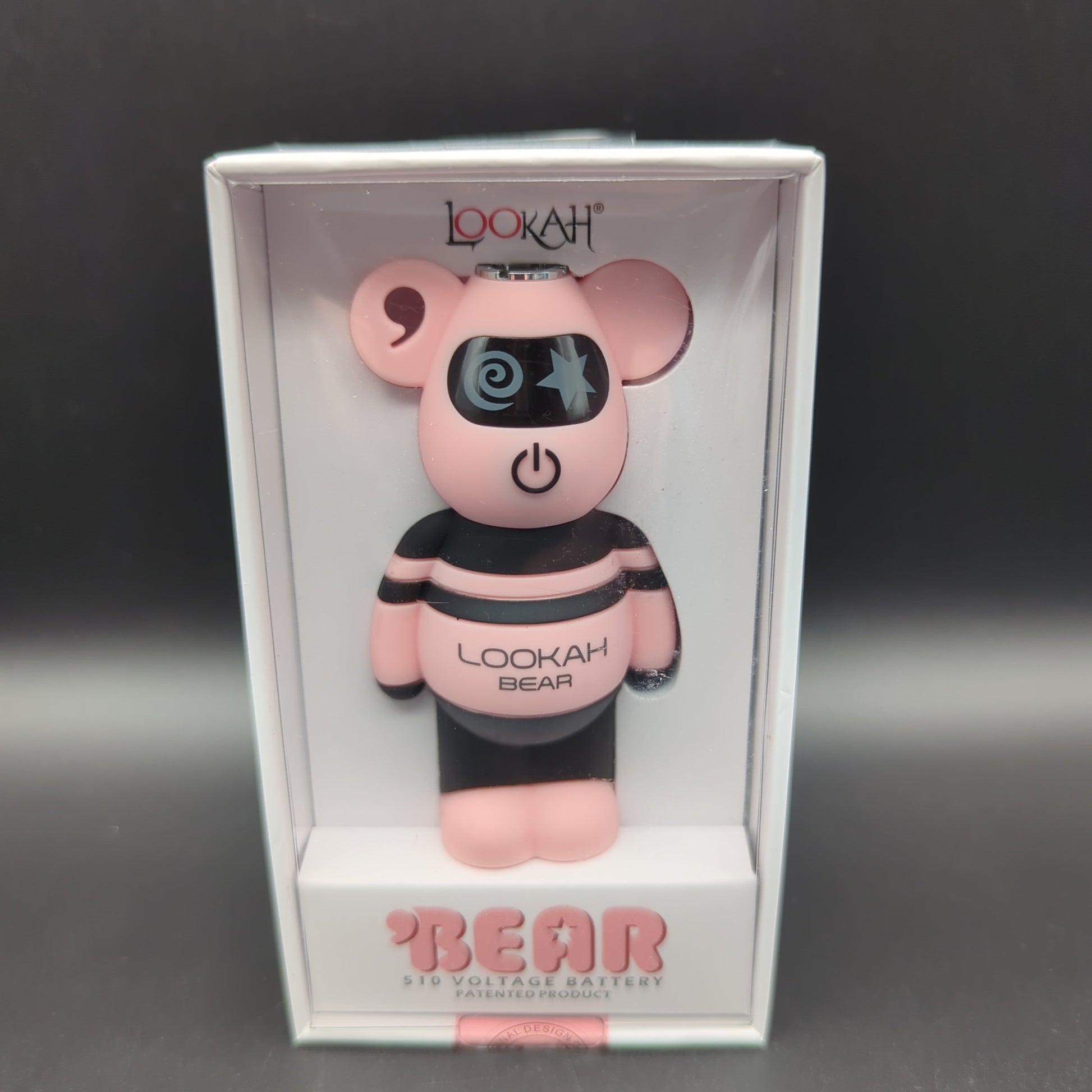 Lookah Bear 510 Vape Battery pink