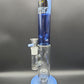 Midnight Glass 14.5" Straight Tube w/ Tree Perc Blue