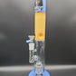 Midnight Glass 14.5" Straight Tube w/ Tree Perc Champagne