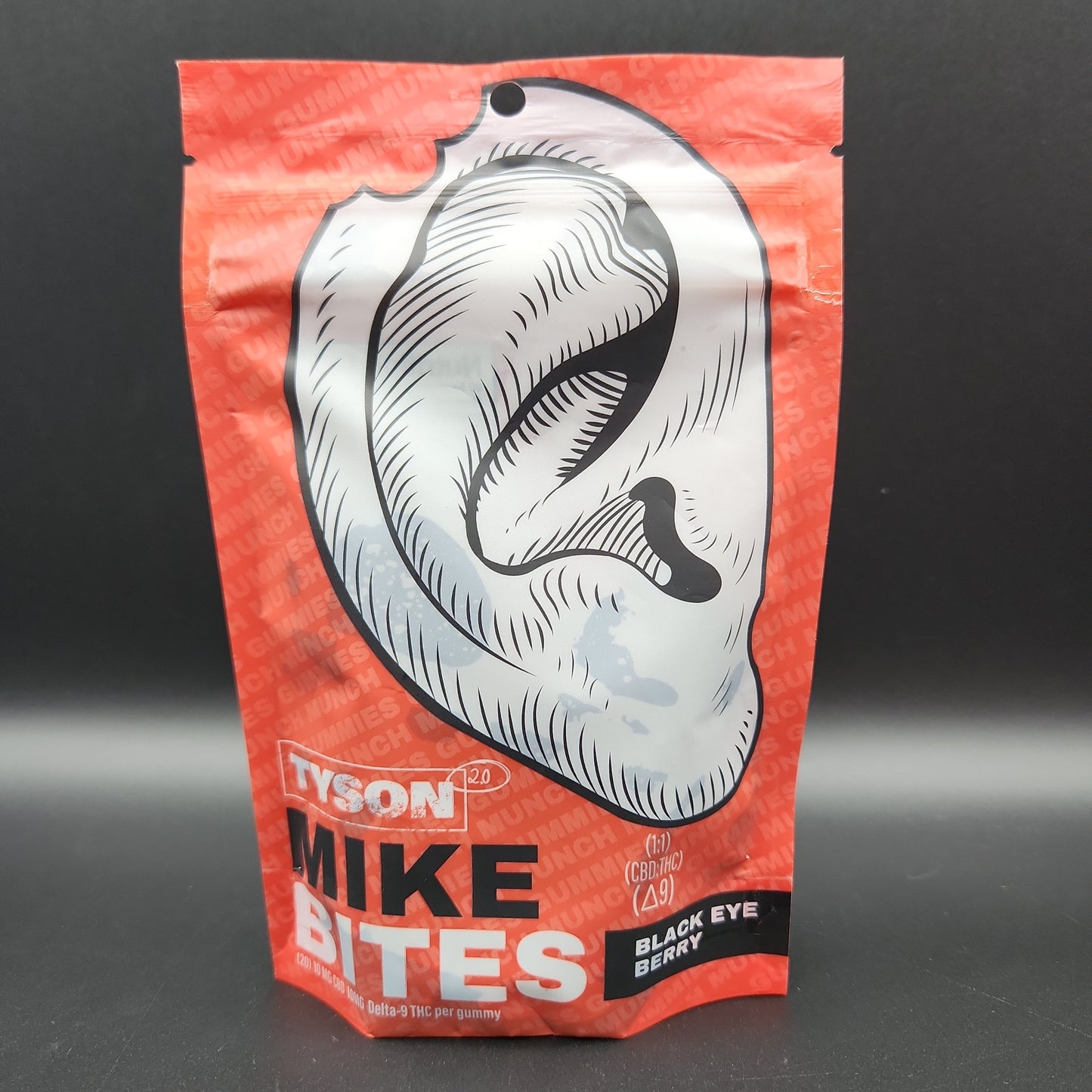 Mike Tyson - Mike Bites Delta 9 Cannabis Gummies Black Eye Berry