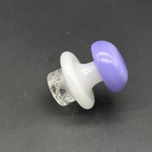 Mushroom Helix Carb Cap | 32mm Purple