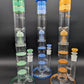 Phoenix 18" Straight Tube Quad Perc Bong