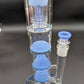 Phoenix 18" Straight Tube Quad Perc Bong