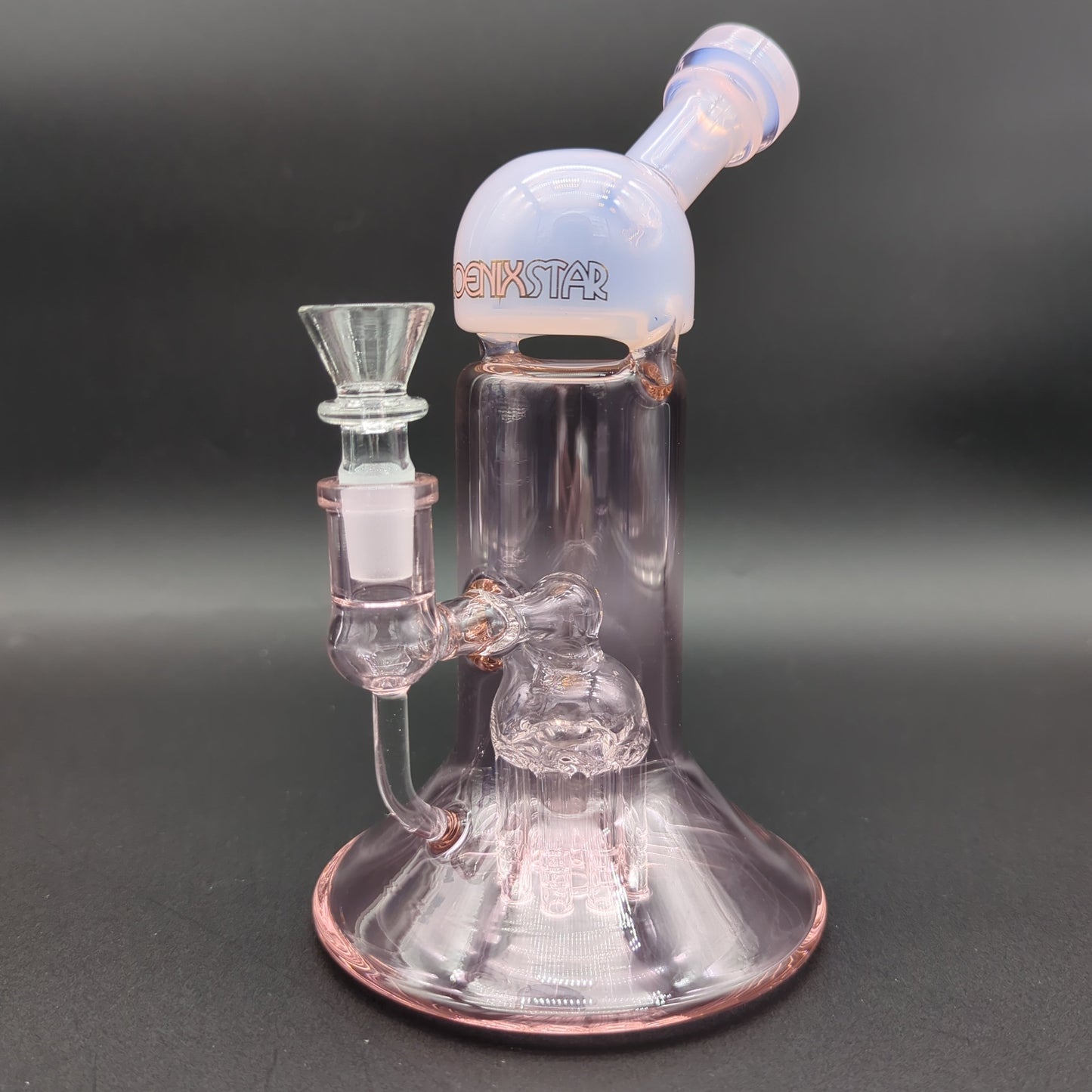 Phoenix Glass Mothership Bong with 8 Arm Perc