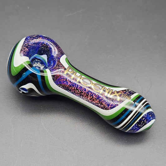 Phoenix Wig Wag Dichro Hand Pipe w/ Screen