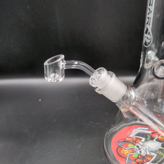 Quartz Banger 45 Degree Angle Cut 14mm in bong