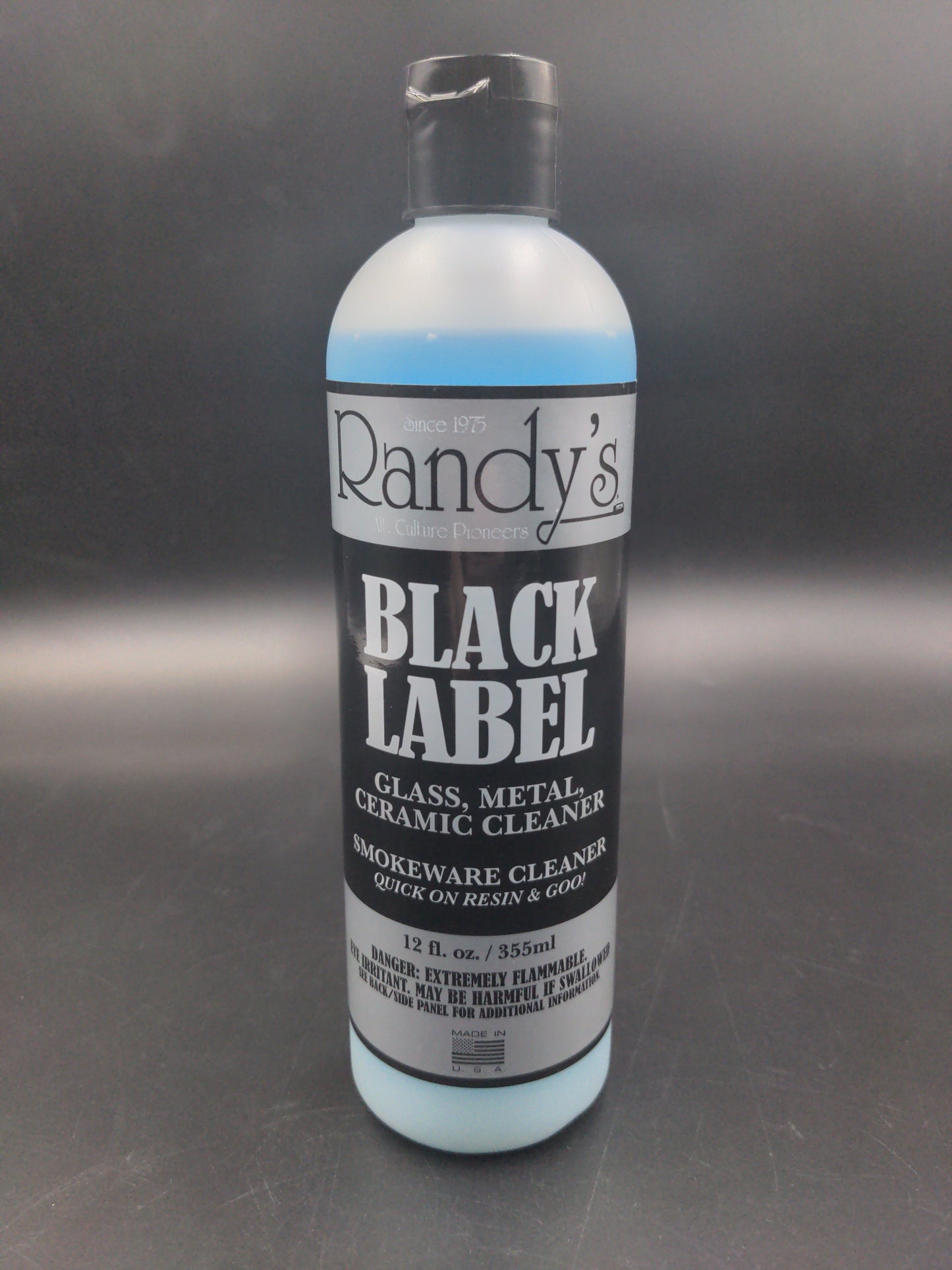 RANDY'S Black Label Glass Cleaner 12oz