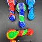 Silicone Bee Hand Pipe 4″