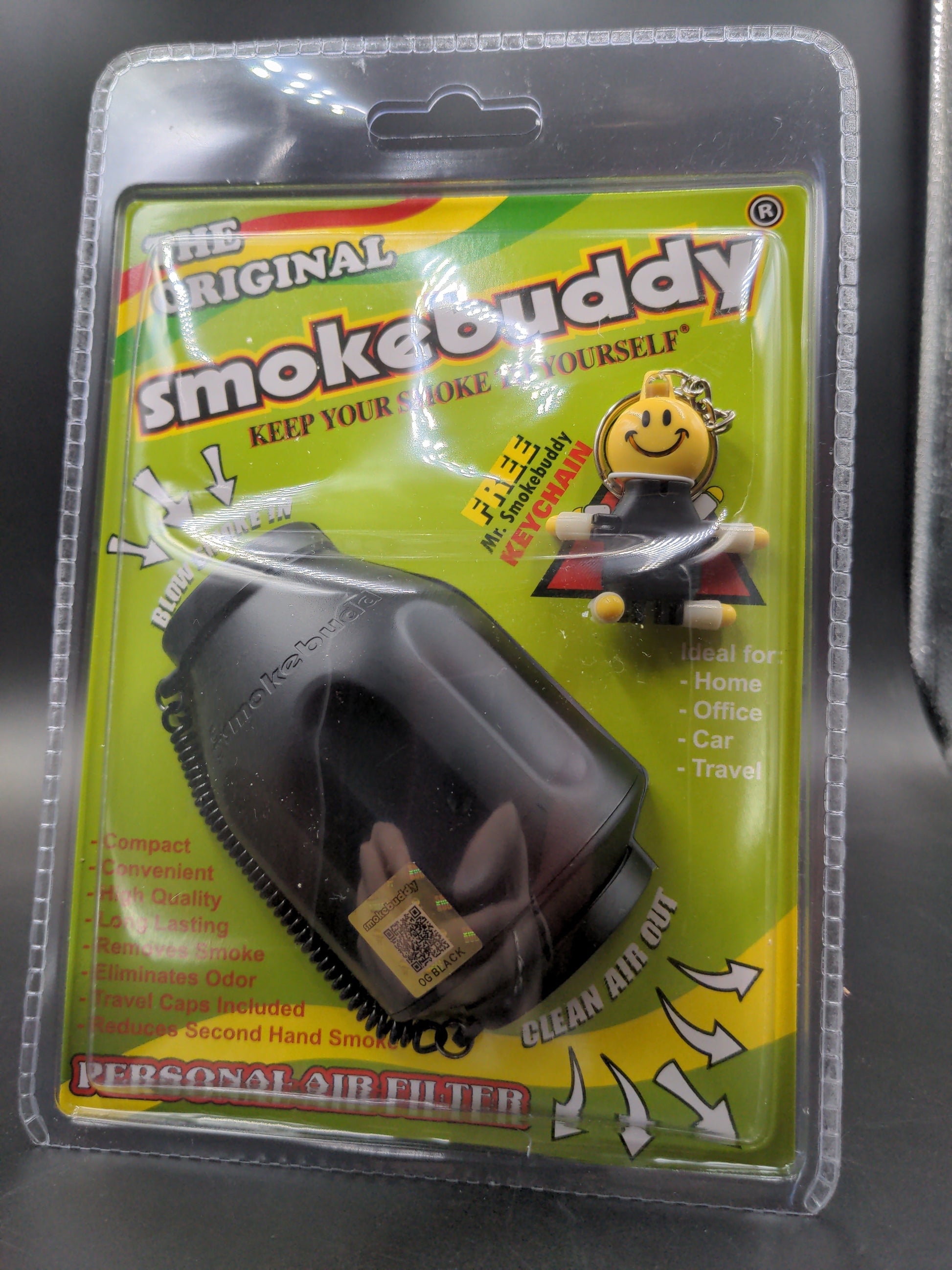 Smokebuddy Original Personal Air Filter Black