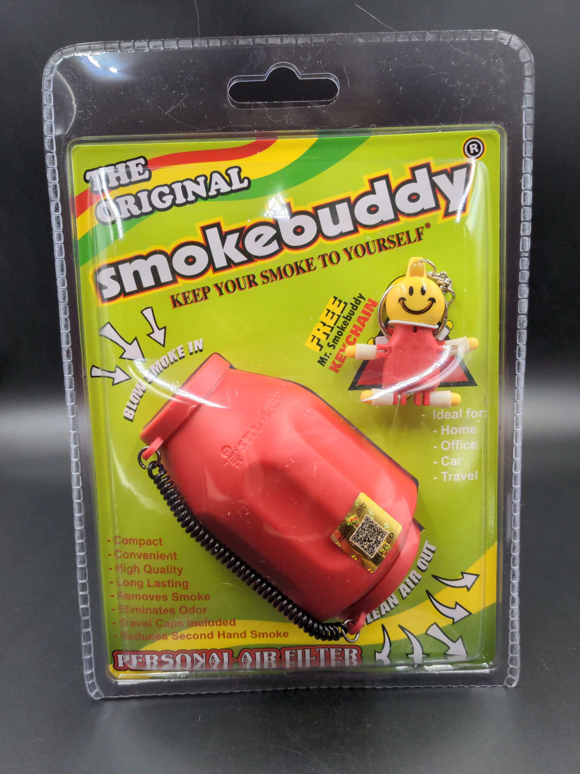 Smokebuddy Original Personal Air Filter Red
