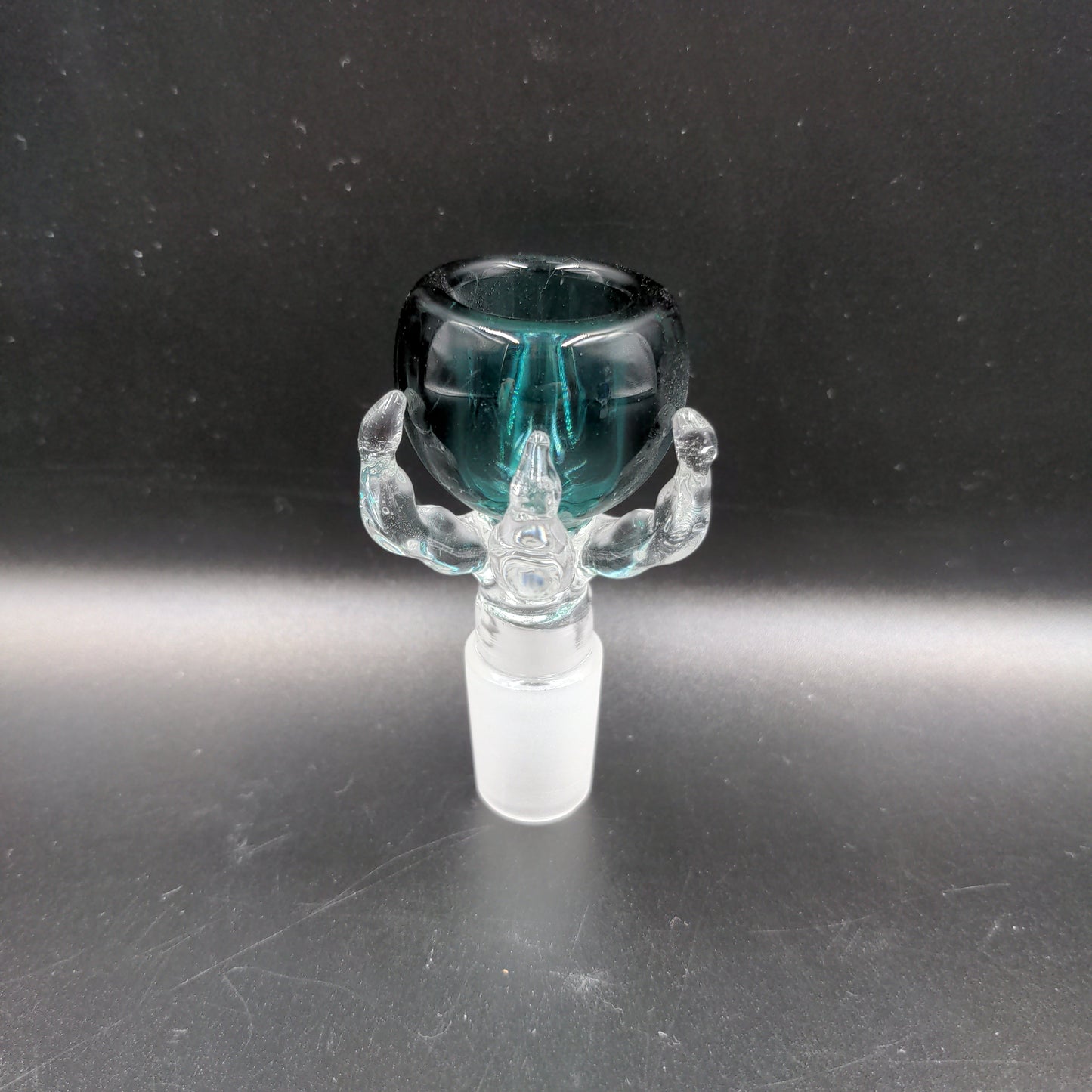 Talon Claw Bowl Piece 14mm Male - Teal