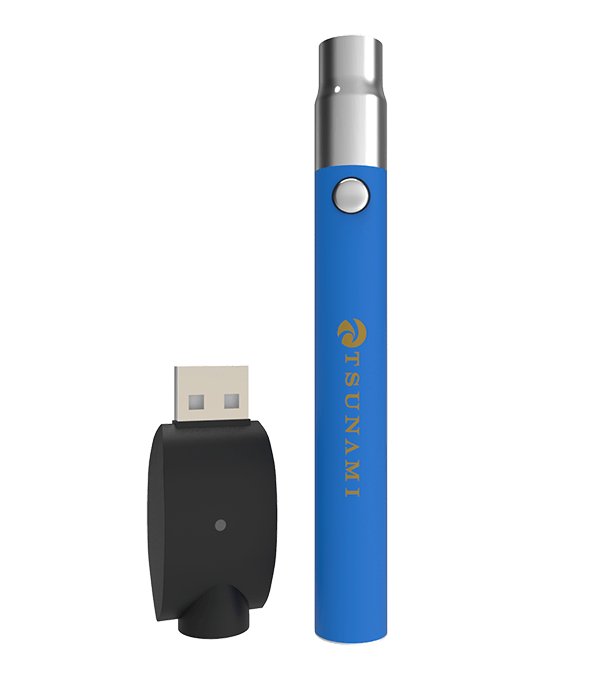 Tsunami 350 mAH VV Slim Battery Kit Blue