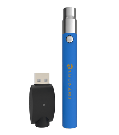 Tsunami 350 mAH VV Slim Battery Kit Blue