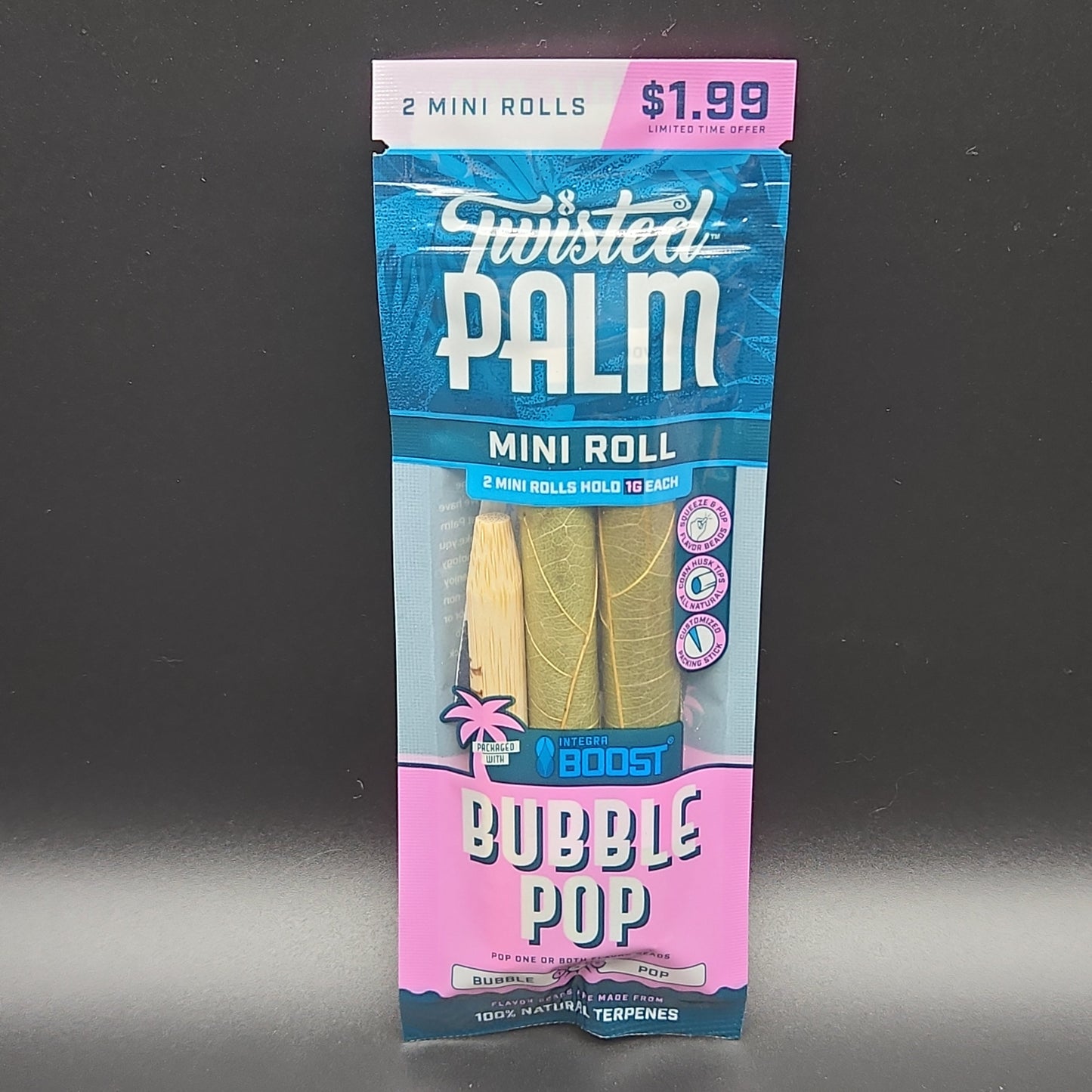 Twisted Palm Mini Leaf Rolls Bubble Pop